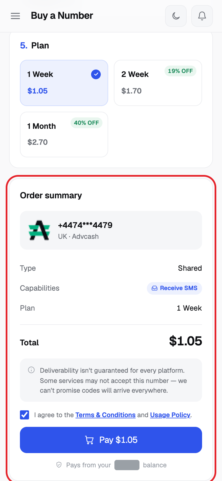 Step 13 on a phone