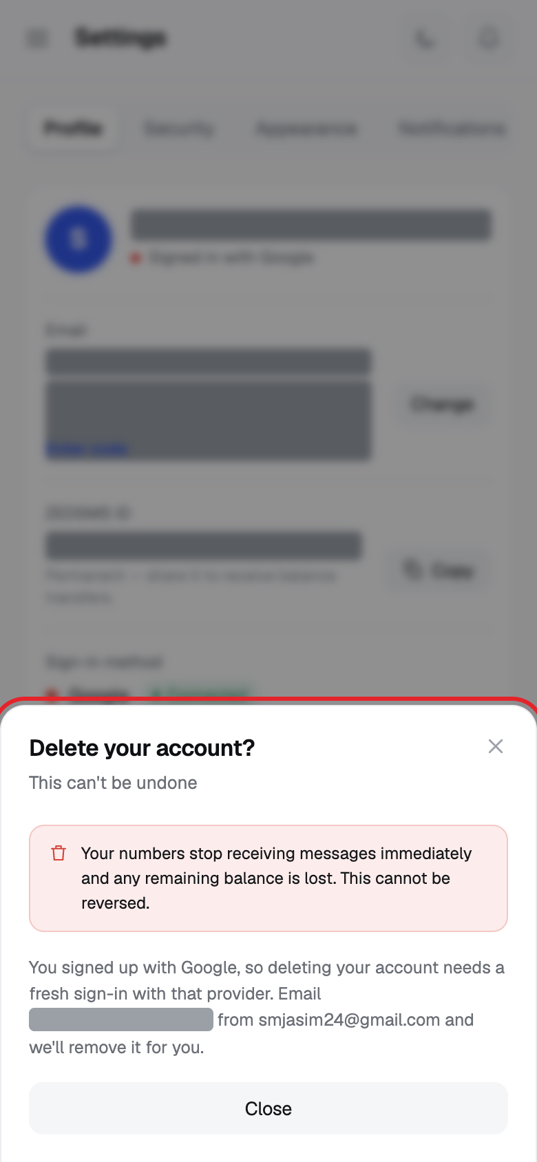 Step 2 on a phone