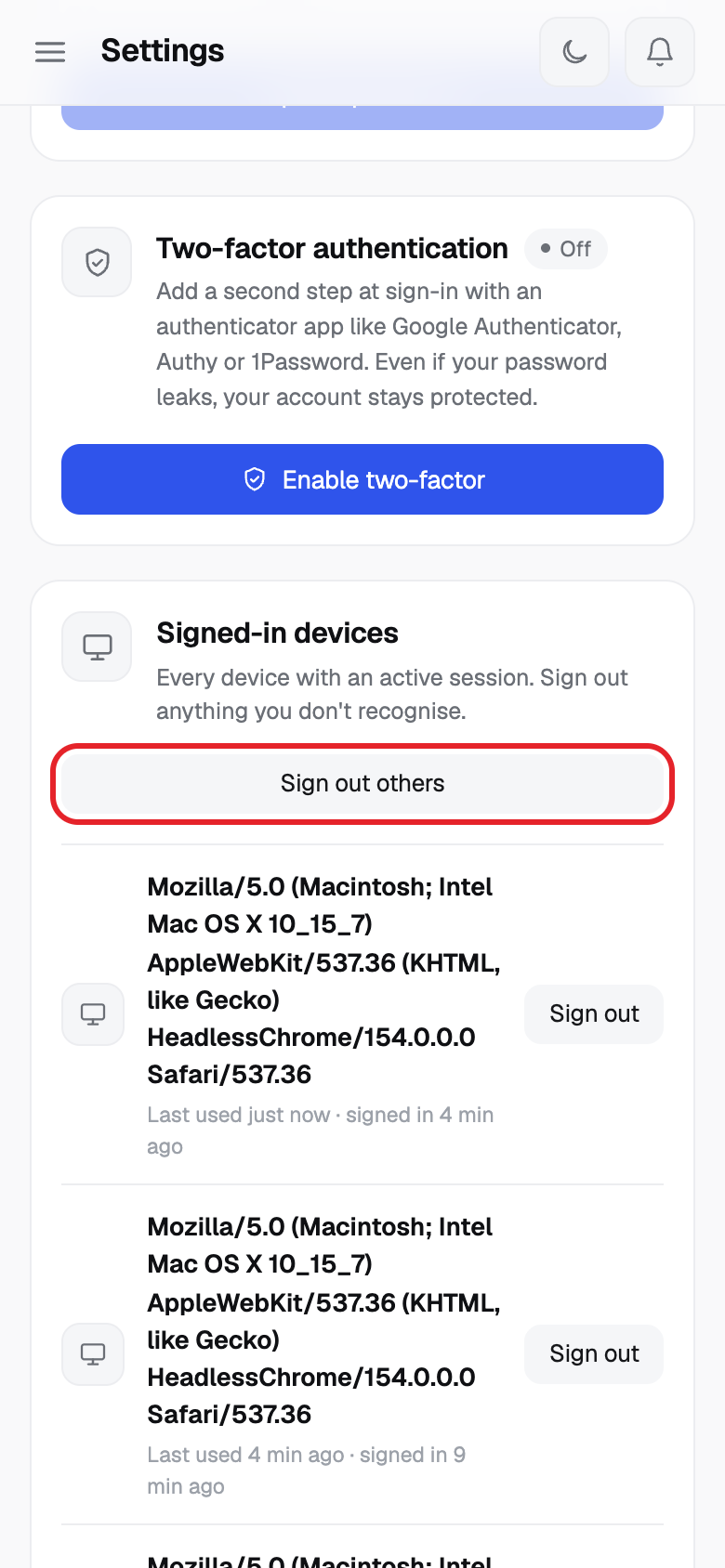Step 2 on a phone